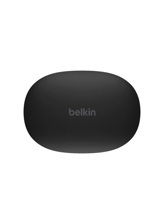 SoundForm Bolt True Wireless Earphones | Bluetooth 5.2 Earbuds, 33hrs Battery life, 2 Mics, Clear Calls, IPX4 Rating, Portable, Stereo HiFi Sound, Tap Control, For Apple/Android OS Black