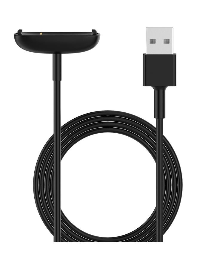 USB Replacement Cable Compatible With Fitbit Inspire 2 Black