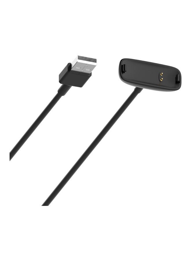 USB Replacement Cable Compatible With Fitbit Inspire 2 Black