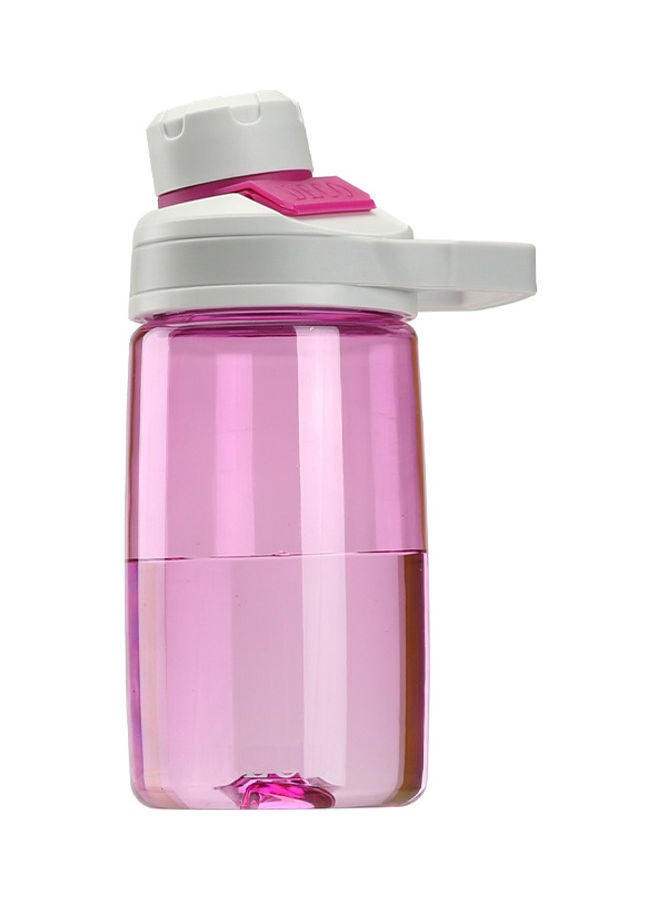 Sports Water Bottle With Magnetic Cap Pink 17.5x7x7cm