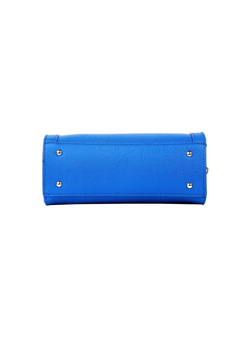 Elora Women's Leather Women's Shoulder Crossbody Bag with Woven Strap