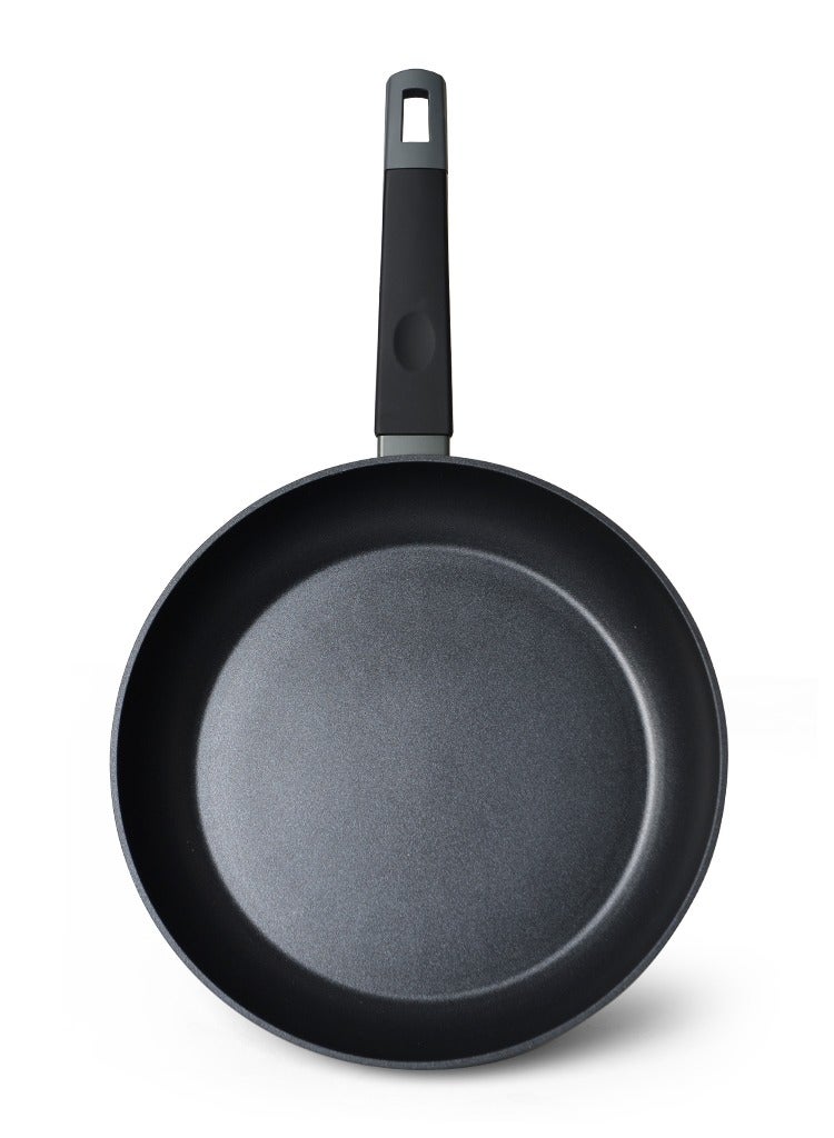 Frying Pan 28cm, Joan Series, Aluminum with Non-Stick Touchstone with Induction Bottom with Bakelite Handle with Soft-touch Coating