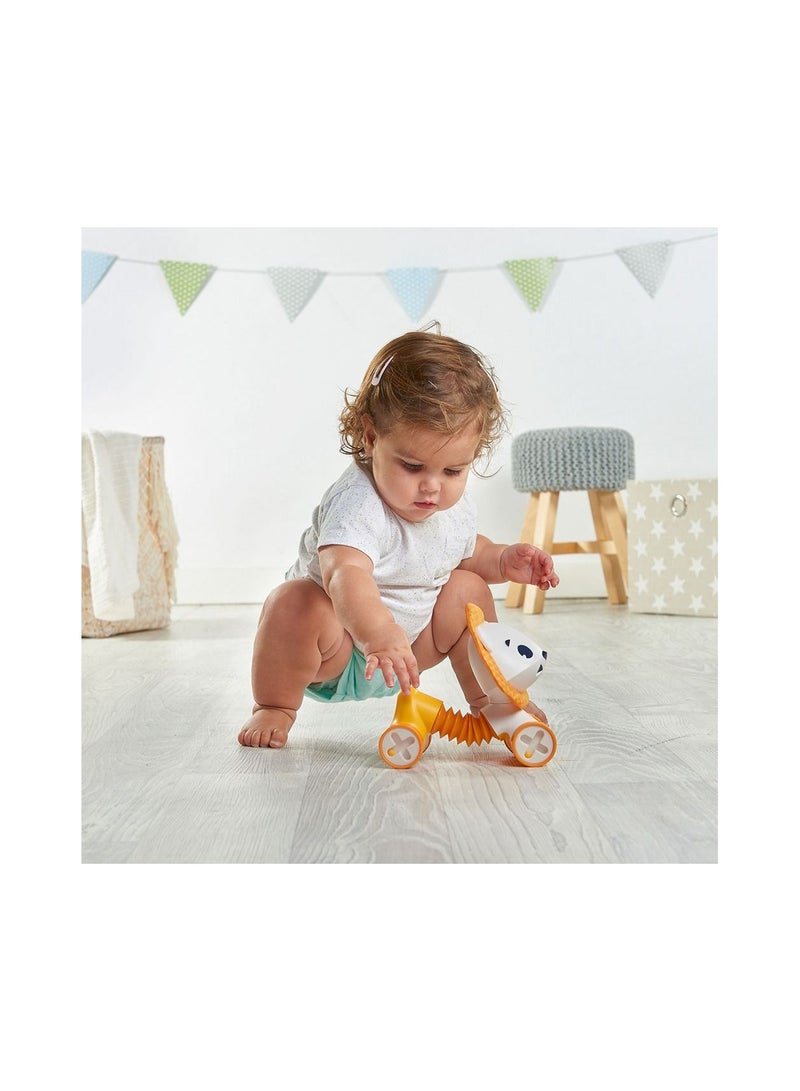 Tiny Rolling Toys - Leonardo The Lion - Yellow