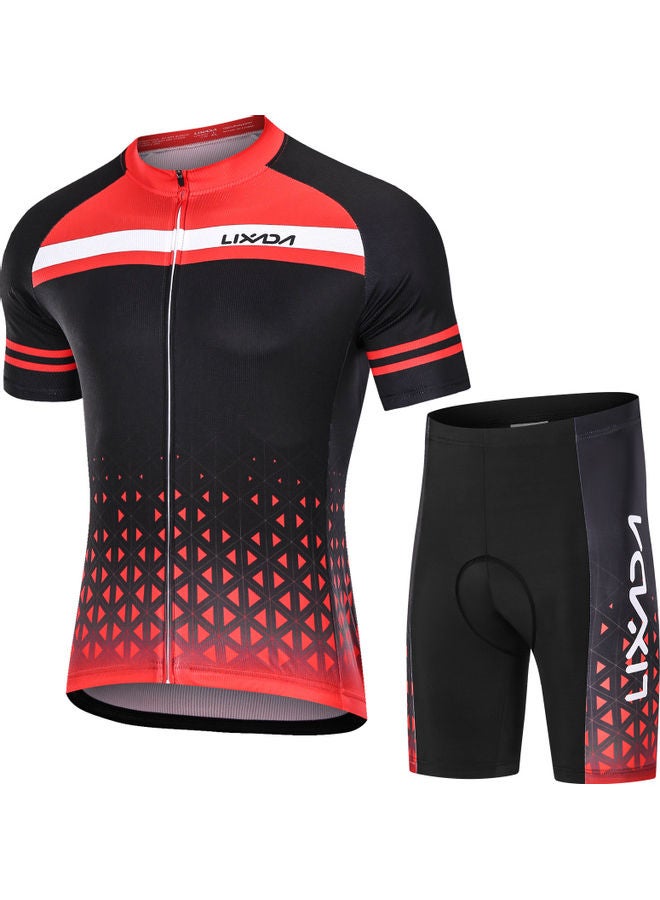 Cycling Top And Shorts Set XXL