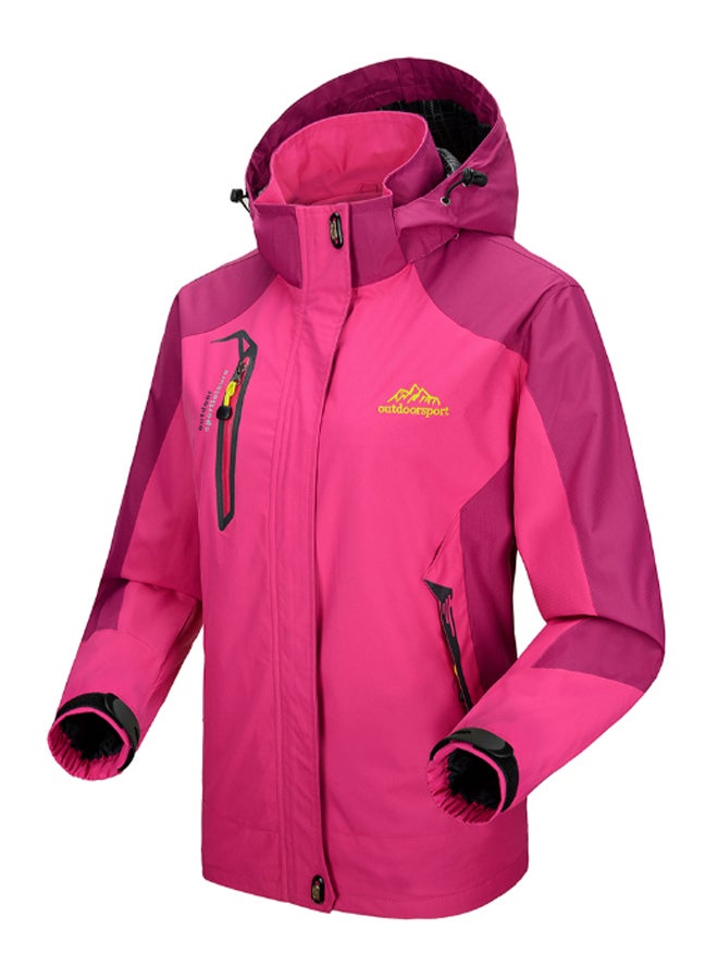 Detachable Hooded Waterproof Sports Jacket 4XL
