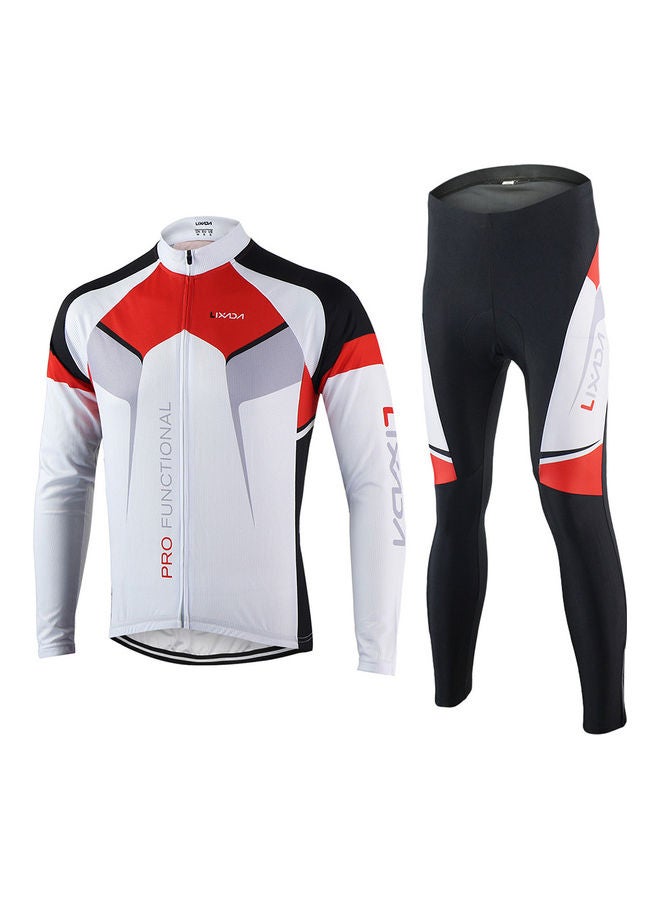 Long Sleeves Cycling Jersey With Pant Set