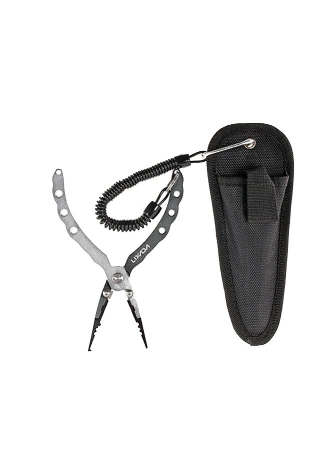 Split Ring Fishing Plier With Holder Sheath And Lanyard