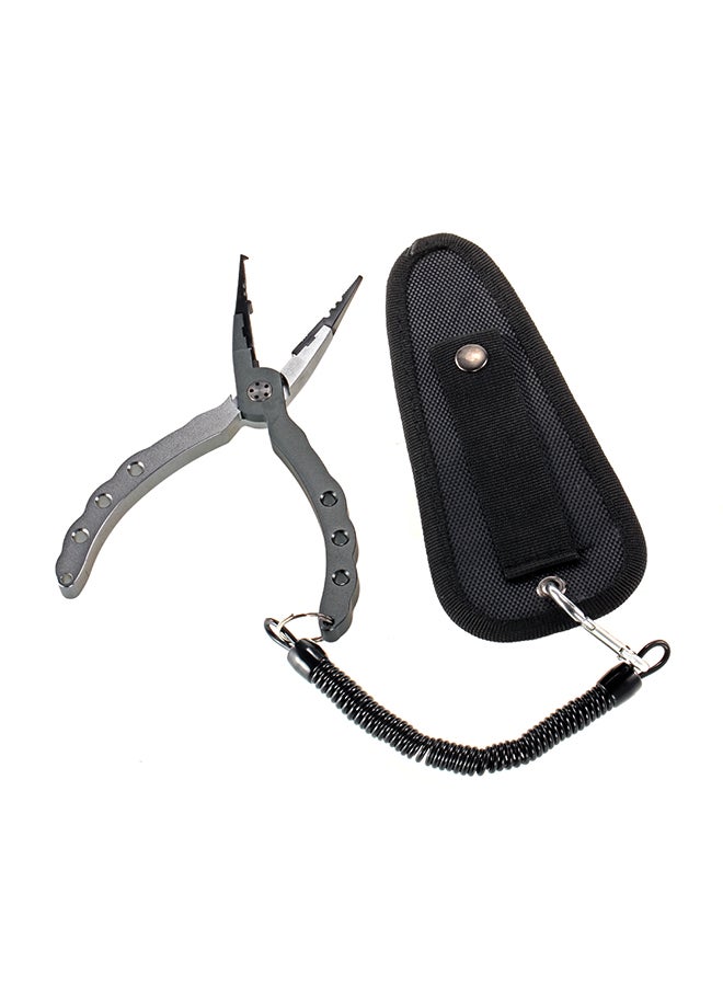 Split Ring Fishing Plier With Holder Sheath And Lanyard