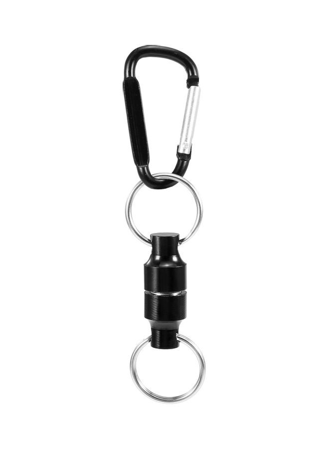 2-Piece Magnetic Net Release Holder With Coiled Lanyard