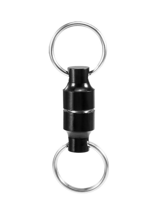 2-Piece Magnetic Net Release Holder With Coiled Lanyard