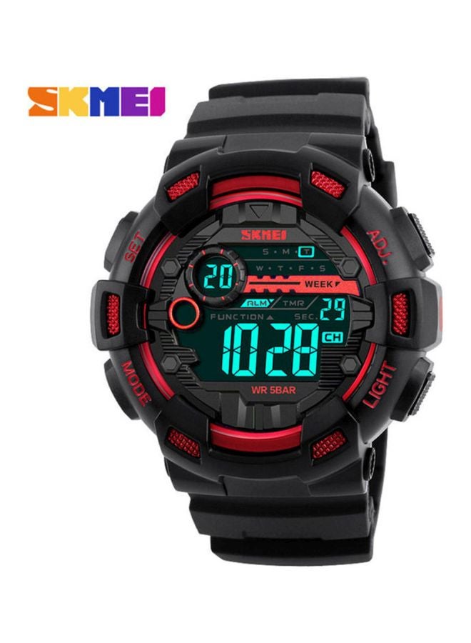 unisex Water Resistant Digital Watch J3811R-KM