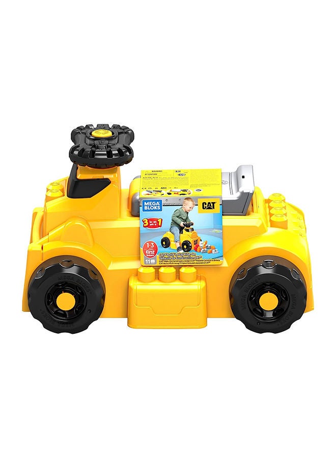 Mega Cat Build 'N Plow Ride-On