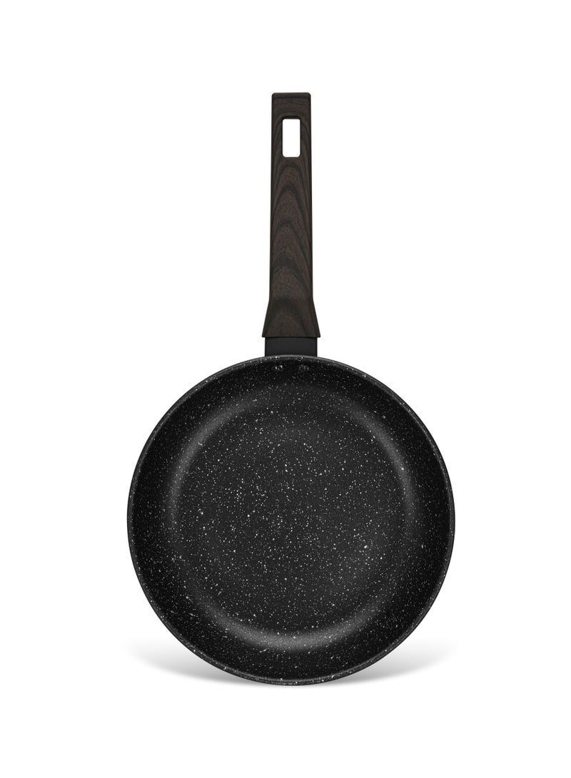 Frying Pan 24x5cm Carrie Aluminum with Induction Bottom