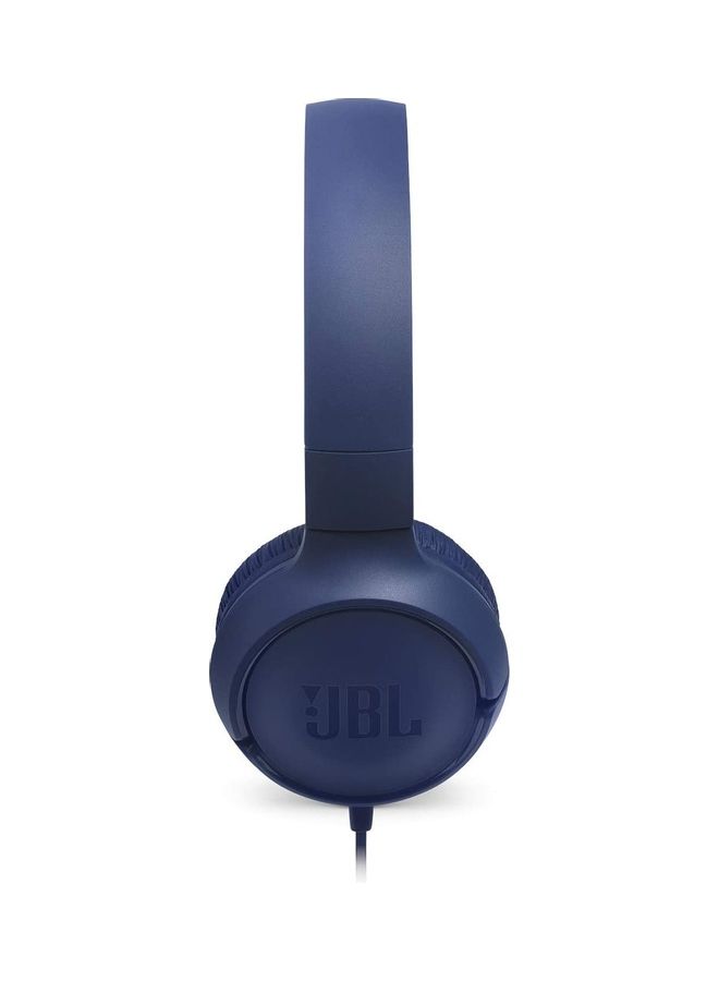 Wired Headphones 3.5mm Blue