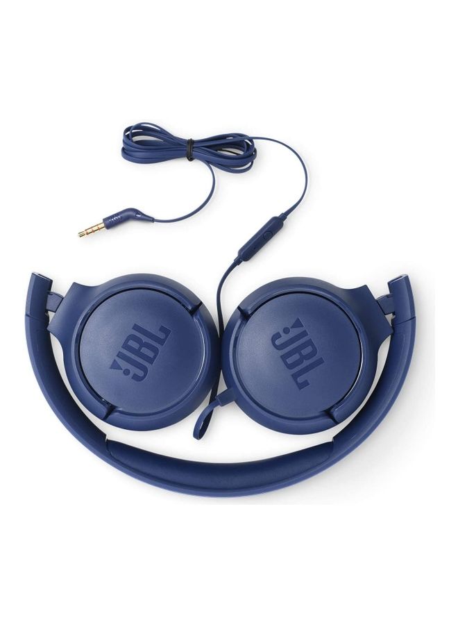 Wired Headphones 3.5mm Blue