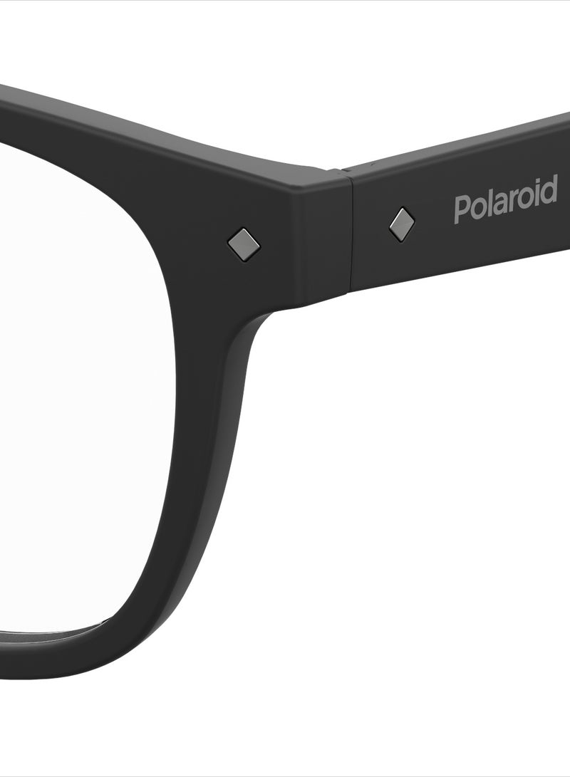 Unisex Square Reading Glasses - Pld 0022/R Black 5 - Lens Size: 50 Mm