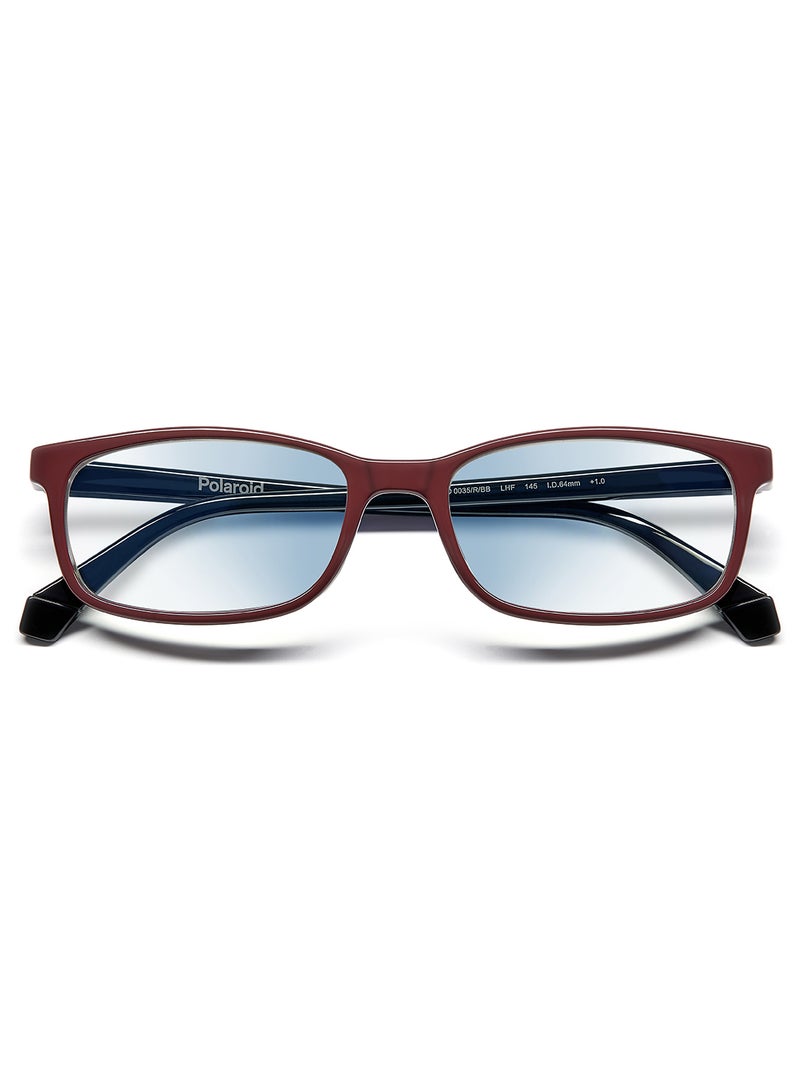 Men's Reading Glasses - Pld 0035/R/Bb Burgundy 54 - Lens Size: 54 Mm