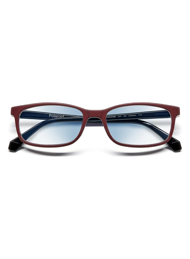 Men's Reading Glasses - Pld 0035/R/Bb Burgundy 54 - Lens Size: 54 Mm