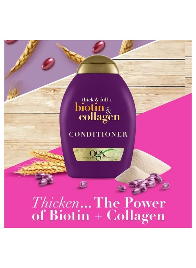 Conditioner, Thick And FullAnd Biotin And Collagen 385Ml