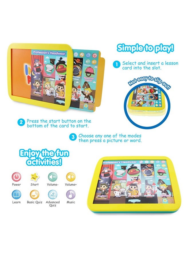 Inno Pad Smart Fun Lessons Educational Tablet Toy To Learn Alphabet Numbers Colors Shapes Animals Transportation Time For Toddlers Ages 2 To 5 Years Old