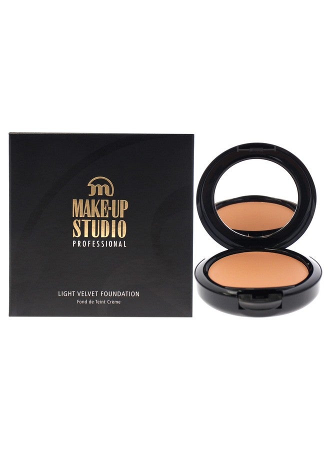 Professional Light Velvet Face Foundation Silky Smooth Coverage Beautiful Flawless End Result With Mirror And Sponge Ideal For On The Go Cb3 Cool Beige 0.27 Oz (Ph10026/Cb)