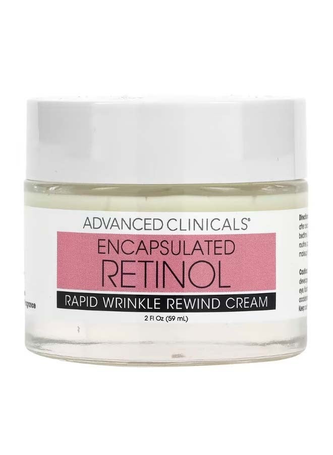 Encapsulated Retinol Rapid Wrinkle Rewind Cream Fragrance Free 2 fl oz 59 ml