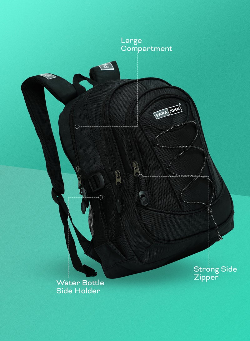 Classic Students School Backpack Black
