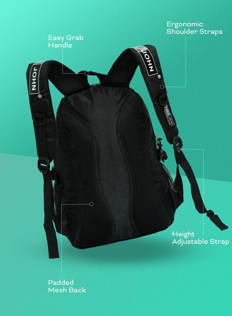 Classic Students School Backpack Black