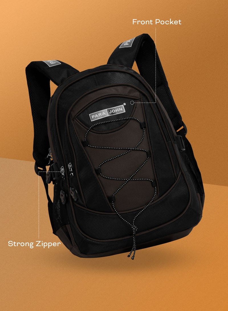 Classic Students School Backpack Brown
