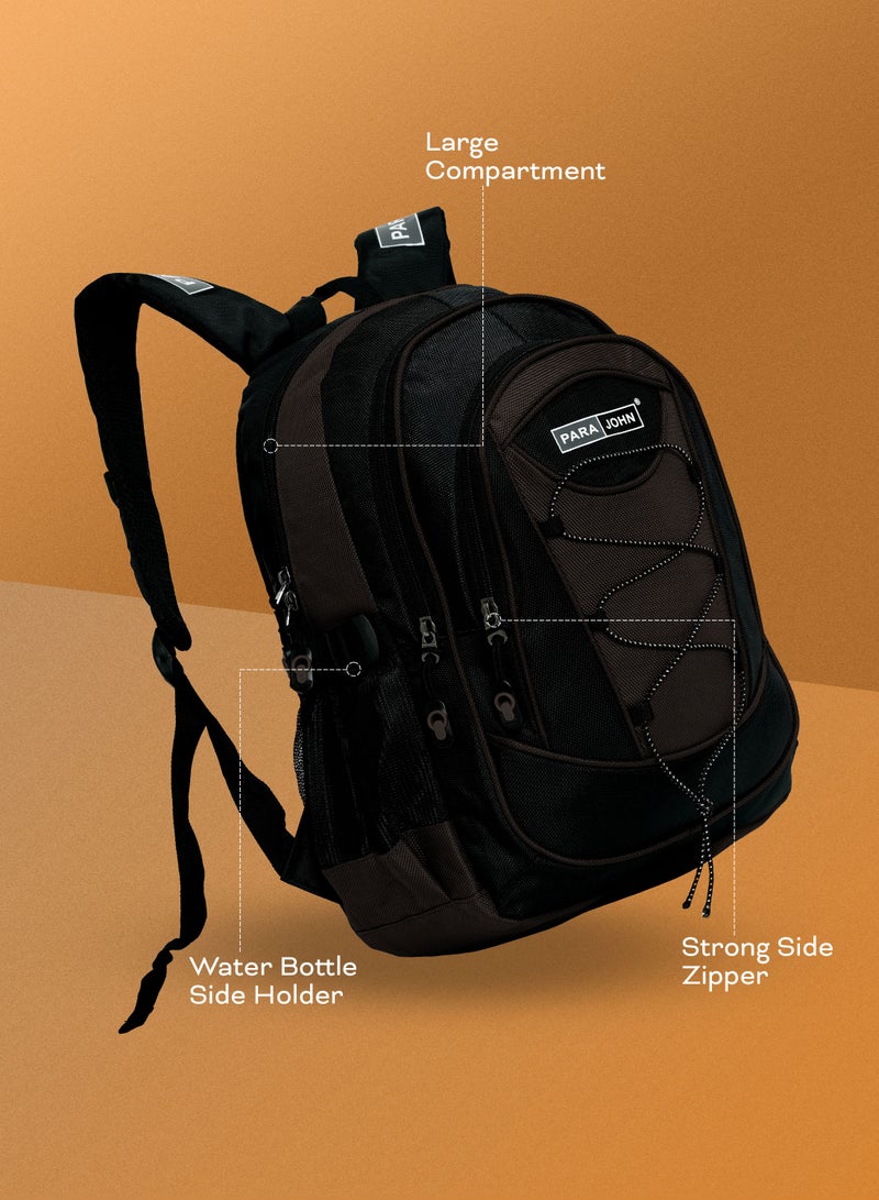 Classic Students School Backpack Brown