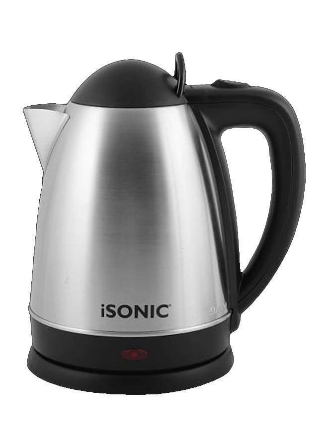 Stainless Steel Electric Kettle With Concealed Heating Element 2.5 L iK 512 Black/Silver