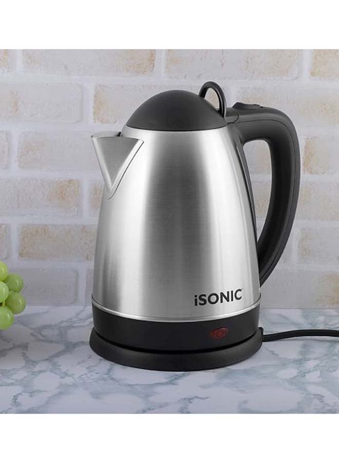 Stainless Steel Electric Kettle With Concealed Heating Element 2.5 L iK 512 Black/Silver