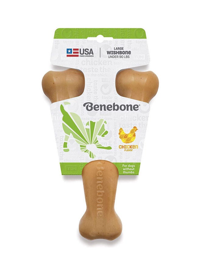 Dog Chew Toy Chicken Large Brown