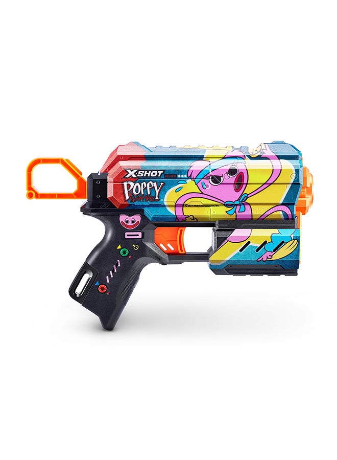 Skins Flux 8 Darts Poppy Playtime S1 Kissy - Action Aiming Game For Kids, Teen, Adults Boys & Girls, Outdoor Holiday Activities, Gifts For Kids Ages 8+