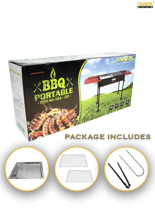 Stainless Steel Charcoal Barbecue Grill Stand