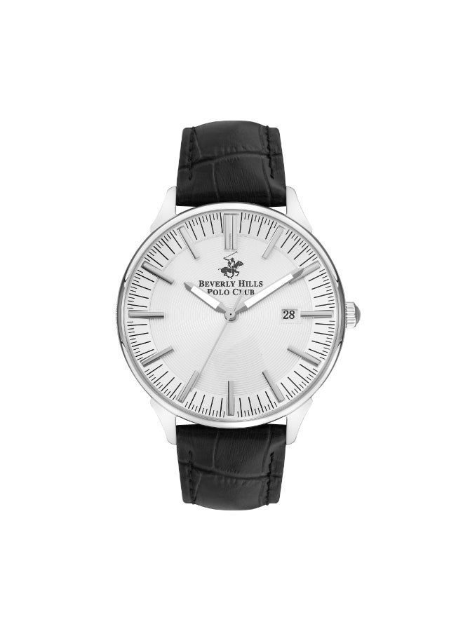 BEVERLY HILLS POLO CLUB Men's Analog Silver Dial Watch - BP3342X.331