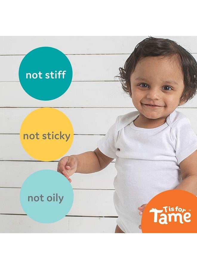 Allnatural Hair Taming Cream For Kids Frizz & Flyaway Control Coconut Oil & Jojoba Leavein Safe For Babies & Toddlers Nongreasy 3.38 Fl Oz (Bundle Of 2)