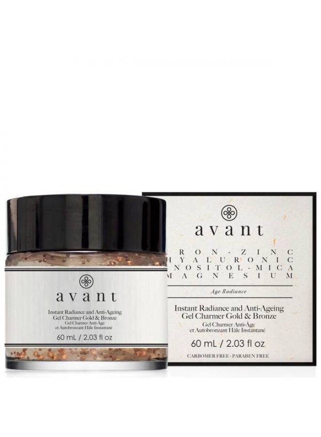 Avant Skincare Instant Radiance and Anti-Ageing Gel Charmer Gold & Bronze 60ml
