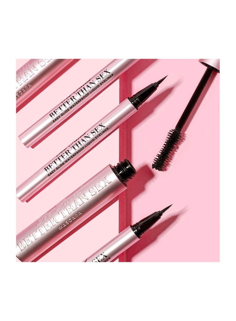 Too Faced Better Than S** Easy Glide Waterproof Liquid Eyeliner Black