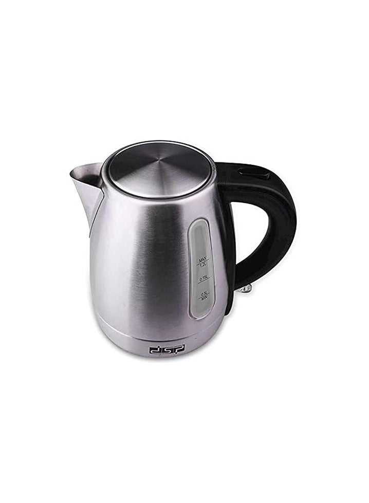 DSP Metal electric kettle KK1137 1.7 L 1800-2200w black