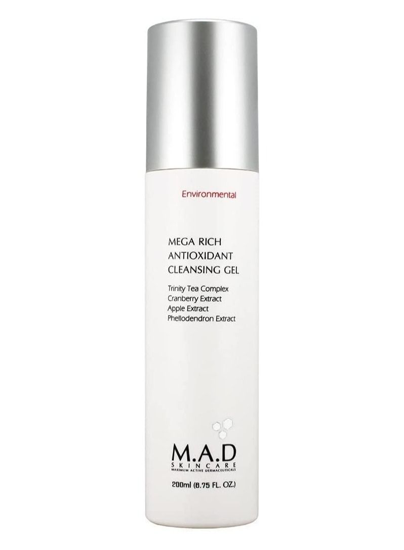 Mega Rich Antioxidant Facial Cleansing Gel