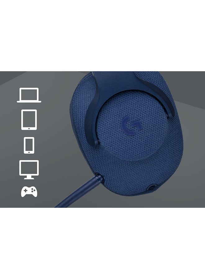 G433 7.1 Wired Surround Gaming Headset For PS4 /PS5 /XOne /XSeries /Nswitch /PC/ Mobile/ VR