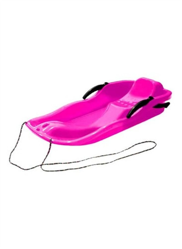 Outdoor Sports Plastic Skiing Boards Sled Luge Snow Grass Sand Board Ski Pad Snowboard With Rope For Double Person