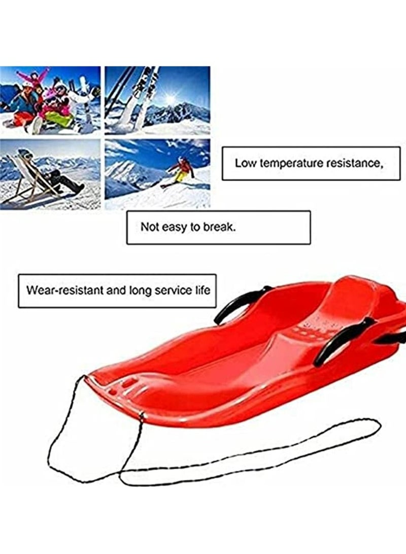 Snow Grass Sand Board Ski Pad Snowboard With Rope For Double Person