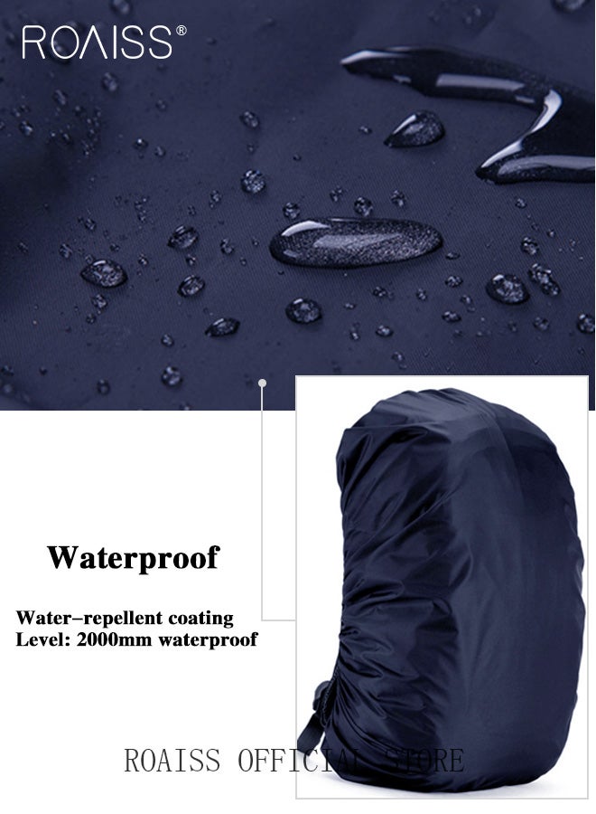 Waterproof Backpack Rain Cover and Dust Cover Multiple Size Combinations to Meet Various Needs Fabric with Waterproof Index of 2000+ for Protection Against Outdoor Heavy Rain