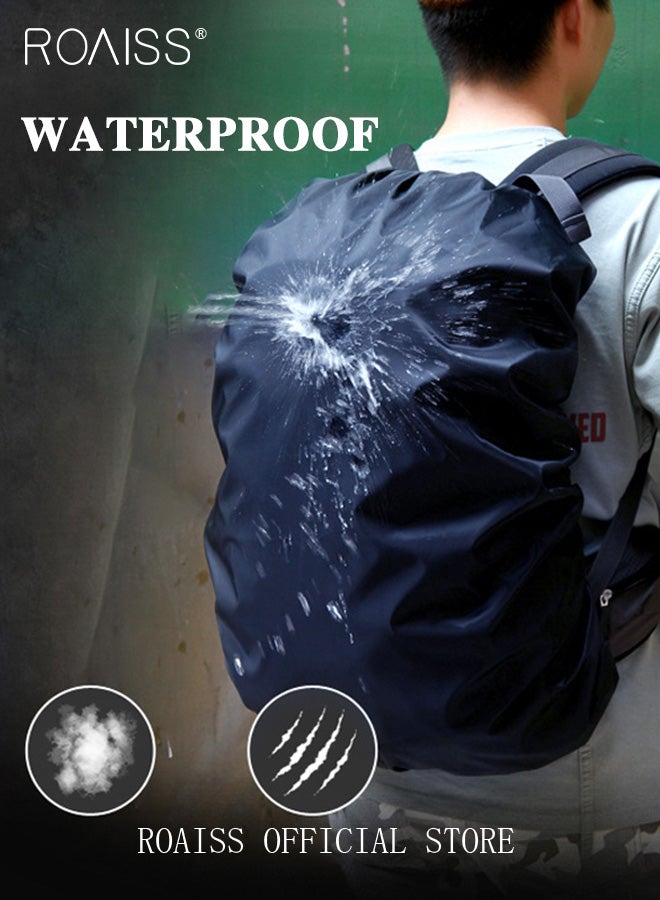 Waterproof Backpack Rain Cover and Dust Cover Multiple Size Combinations to Meet Various Needs Fabric with Waterproof Index of 2000+ for Protection Against Outdoor Heavy Rain