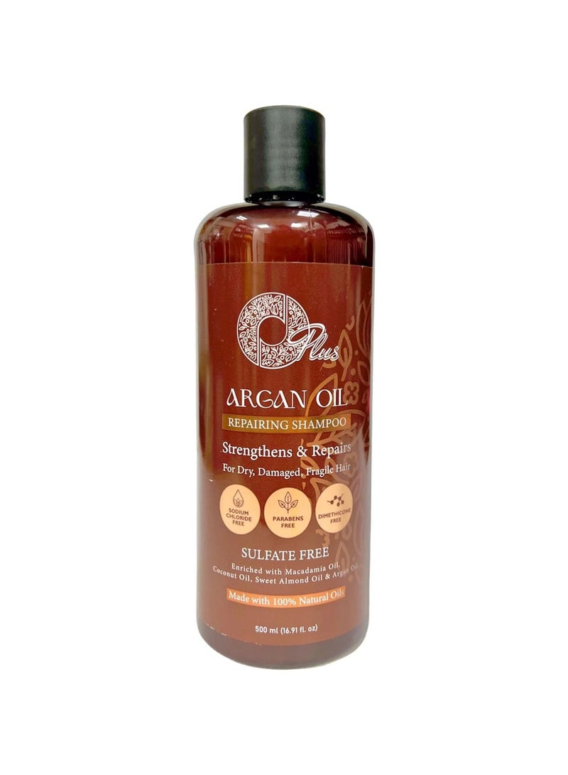 OPlus Argan Oil Sulfate Free Repairing Shampoo 500ml