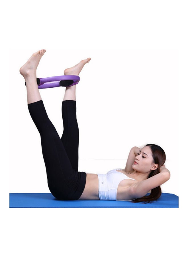 Fitness Ring Workout Yoga Ring Circle Pilates for Woman Fitness Circle Thigh Exercise Pilates Circle Ring Fitness Equipment for Home or Studio Grey 0.3kg