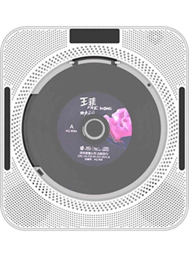 Wall Mounted CD Player with Remote Control LU-H634-7 White/Black