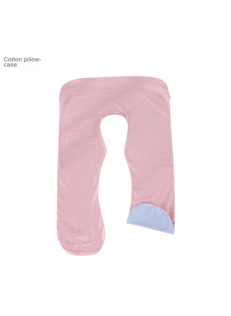 U-Shaped Full Body Pregnancy Cotton Pillow Cover 70x130cm